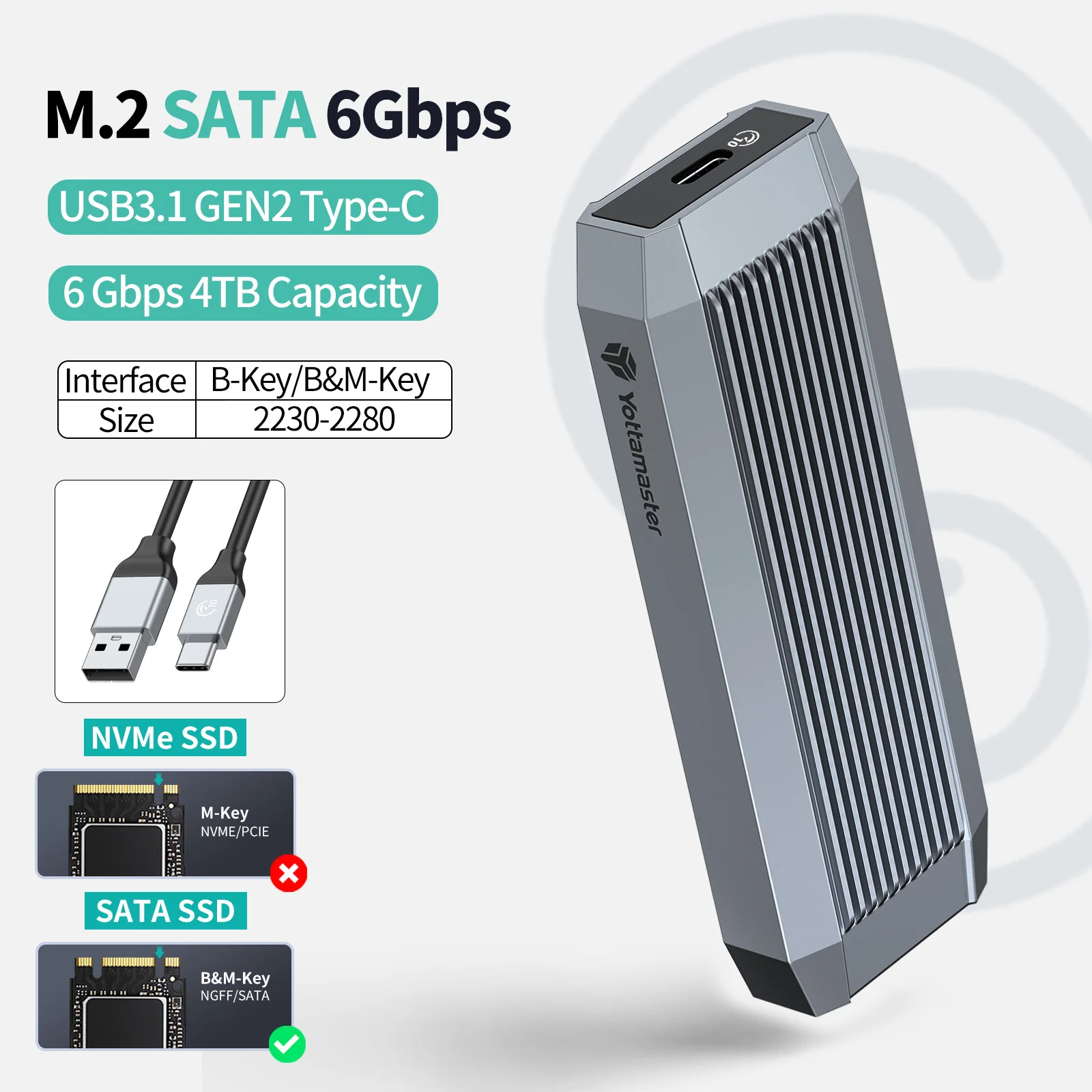 M.2 SATA 6Gbps