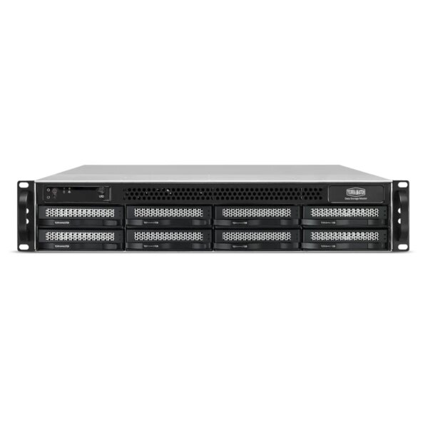 TERRAMASTER U8-423 2.5GbE NAS Rackmount 2U 8-Bay High Performance for SMB with N5105/5095 Quad-core CPU, 4GB DDR4 Memory