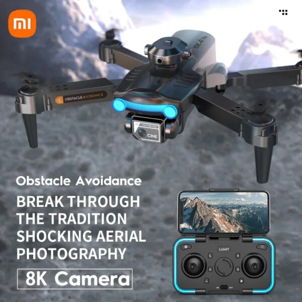 Xiaomi A8 Pro Drone 10000m 8K Professional HD Aerial Photography Optical Flow Folding Four Axis Aircraft Remote Control Toys - Image 5