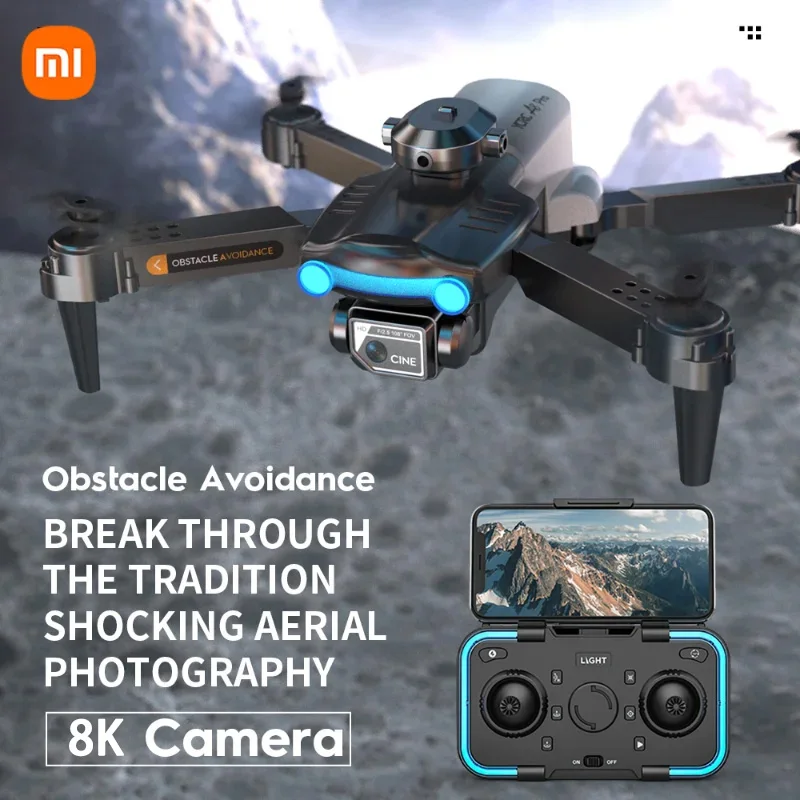 Xiaomi A8 Pro Drone 10000m 8K Professional HD Aerial Photography Optical Flow Folding Four Axis Aircraft Remote Control Toys