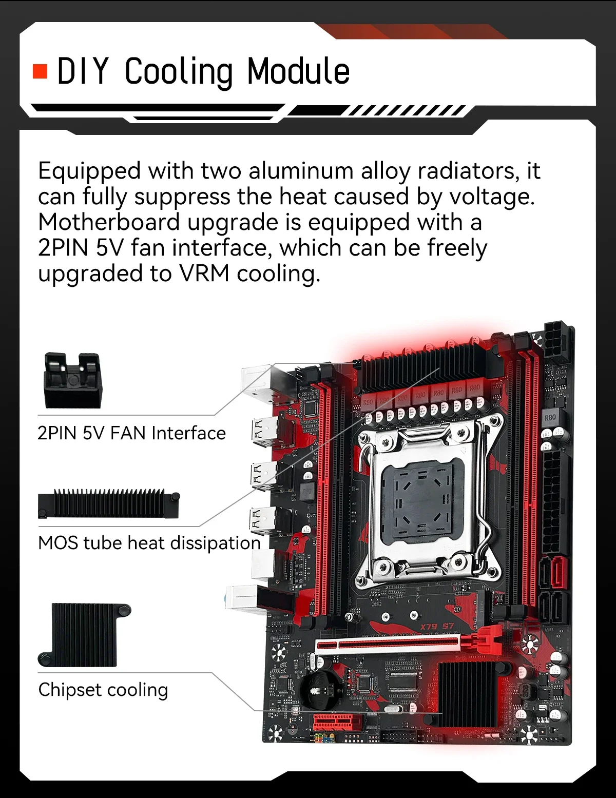 MACHINIST X79 Motherboard combo With Intel Xeon E5 2689 LGA 2011 CPU Processor + DDR3 1*16GB RAM Support M.2 NVME Slot