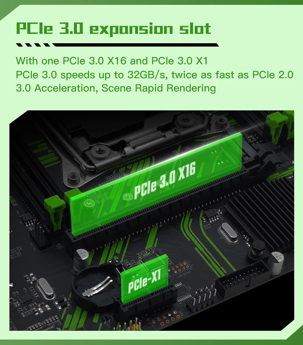 MACHINIST X99 Motherboard kit with Intel Xeon E5 2620 V3 CPU + DDR4 8GBx2 2133MHz Dual-Channel RAM Set Computer Combo