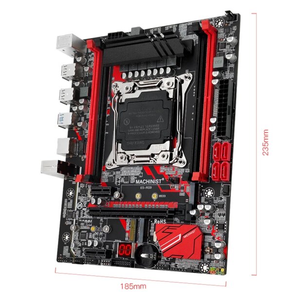 MACHINIST RS9 X99 Motherboard Kit LGA 2011-3 Set Xeon E5 2650 V4 CPU + DDR4 16GB RAM Memory Combo NVME M.2 four channels - Image 3