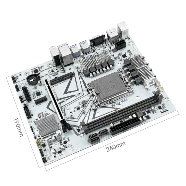 MACHINIST B760 GT4 DDR4 Motherboard LGA 1700 Support Intel Core I3/i5/i7/i9 12th 13th Processor CPU Dual Channel Memory - Image 3