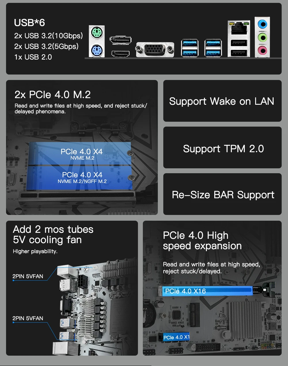 MACHINIST B760 GT4 DDR4 Motherboard LGA 1700 Support Intel Core I3/i5/i7/i9 12th 13th Processor CPU Dual Channel Memory