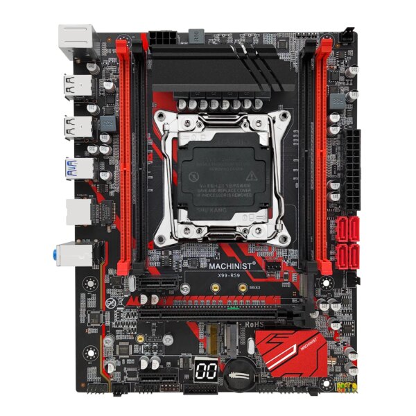 MACHINIST RS9 X99 Motherboard Combo LGA 2011-3 Set Xeon E5 2670 V3 Kit CPU Processor DDR4 32GB RAM Memory NVME M.2 four channels - Image 4