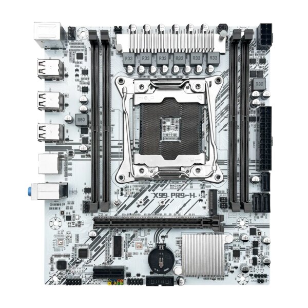 MACHINIST X99 Motherboard Set kit With Intel Xeon E5 2630 V4 LGA 2011-3 CPU + DDR4 16GB RAM support NVME m.2 White PR9-H - Image 6