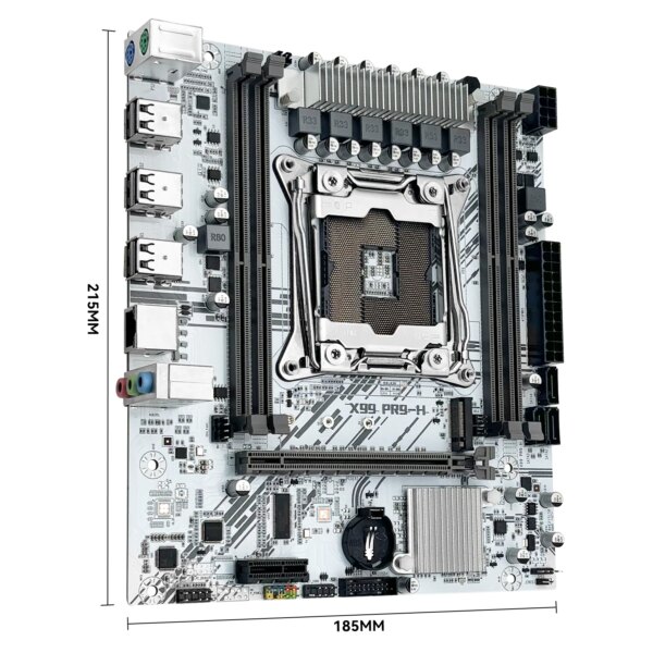 MACHINIST X99 Motherboard Set kit With Intel Xeon E5 2630 V4 LGA 2011-3 CPU + DDR4 16GB RAM support NVME m.2 White PR9-H - Image 5