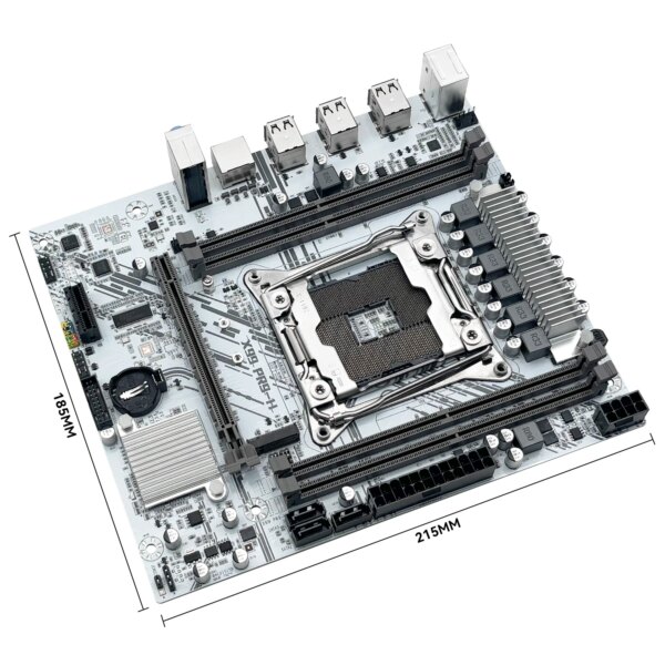 MACHINIST X99 Motherboard Set kit With Intel Xeon E5 2630 V4 LGA 2011-3 CPU + DDR4 16GB RAM support NVME m.2 White PR9-H - Image 3