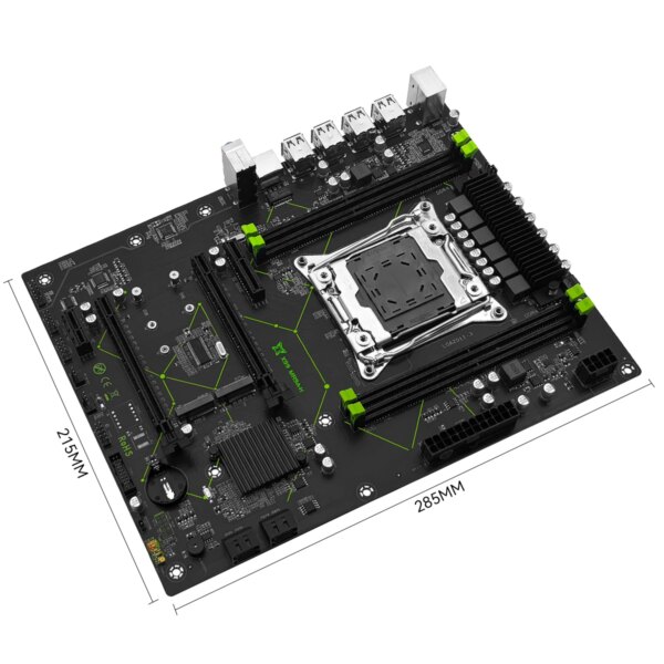 MACHINIST X99 MR9A-H Motherboard with Intel Xeon E5 2680 V4 CPU LGA 2011-3 And DDR4 RAM SATA/NVME M.2 Slot - Image 3