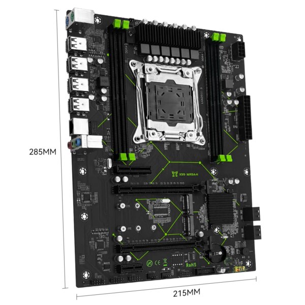 MACHINIST X99 MR9A-H Motherboard with Intel Xeon E5 2680 V4 CPU LGA 2011-3 And DDR4 RAM SATA/NVME M.2 Slot - Image 6