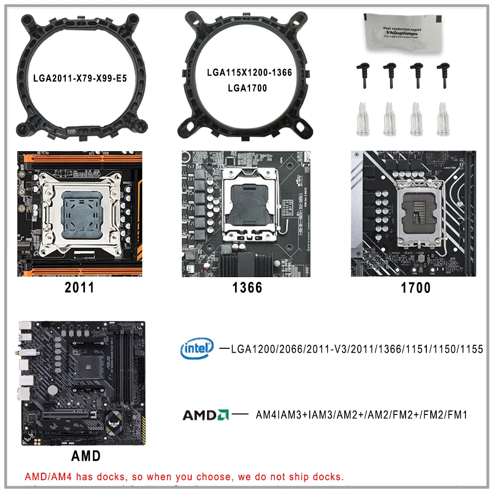 Cpu Cooler X99 4pin 90mm Radiator IWONGOU 4 Heatpipes Computer 4pin Cooling CPU Fans RGB for Intel Lga 2011/1366/1700/AMD/am4