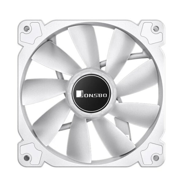 Jonsbo FR-502 12cm White PC Case Fan 12V/4Pin PWM 1500rpm Silent Hydraulic Bearing Chassis CPU Cooling Colorful ARGB Ventilator - Image 4