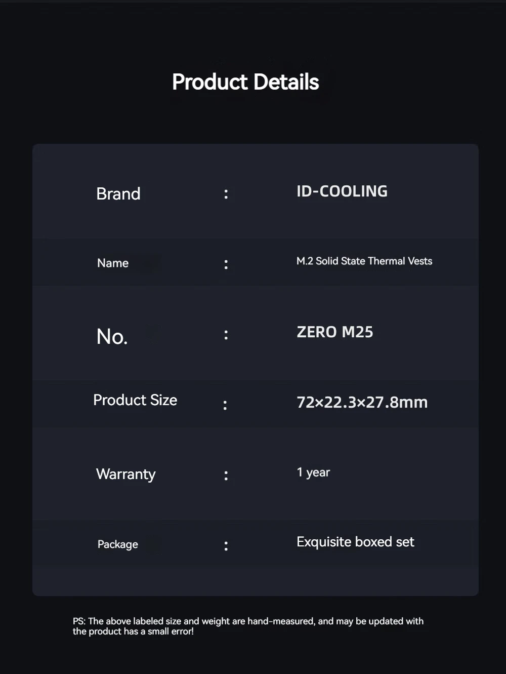 ID COOLING ZERO M25 M.2 Solid State Air-Cooled Radiator with PWM 12000rpm Fan for NGFF/NVME Hard Disk Heat Sink 2280 SSD Cooler