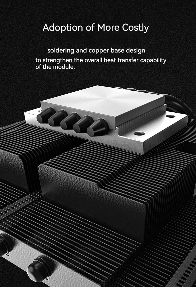 ID-COOLING IS-55 5Heatpipe CPU Cooler Down Pressure Air Cooling Radiator for LGA1200/1700/115X AM4 AM5 Mini ITX Compact Platform