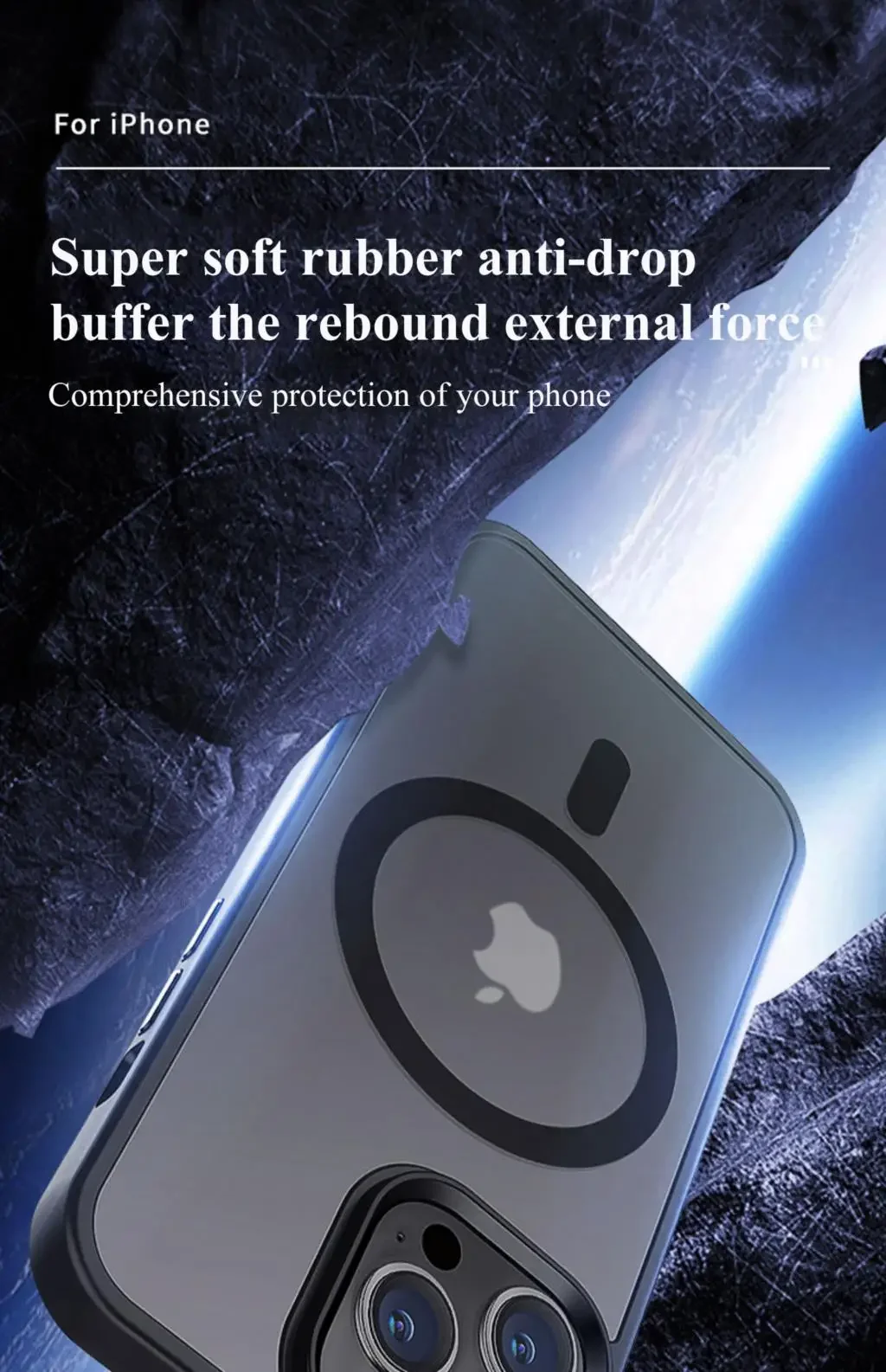 Luxury Matte Magnetic For Magsafe Translucency Case For iPhone 15 14 13 12 11 Pro Max 14 Plus Wireless Charge Shockproof Cover