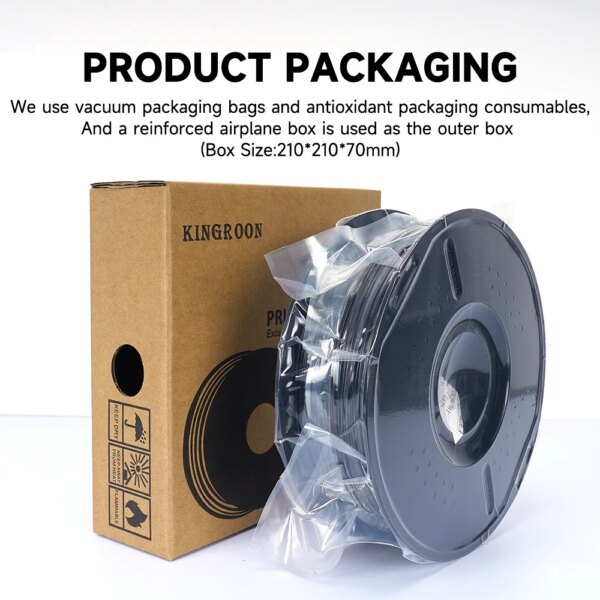 KINGROON Newest HS-PETG 3D Printer Filament 1.75mm High Speed 3D Printinng Material Hyper PETG 5KG 10KG Mix Color - Image 6