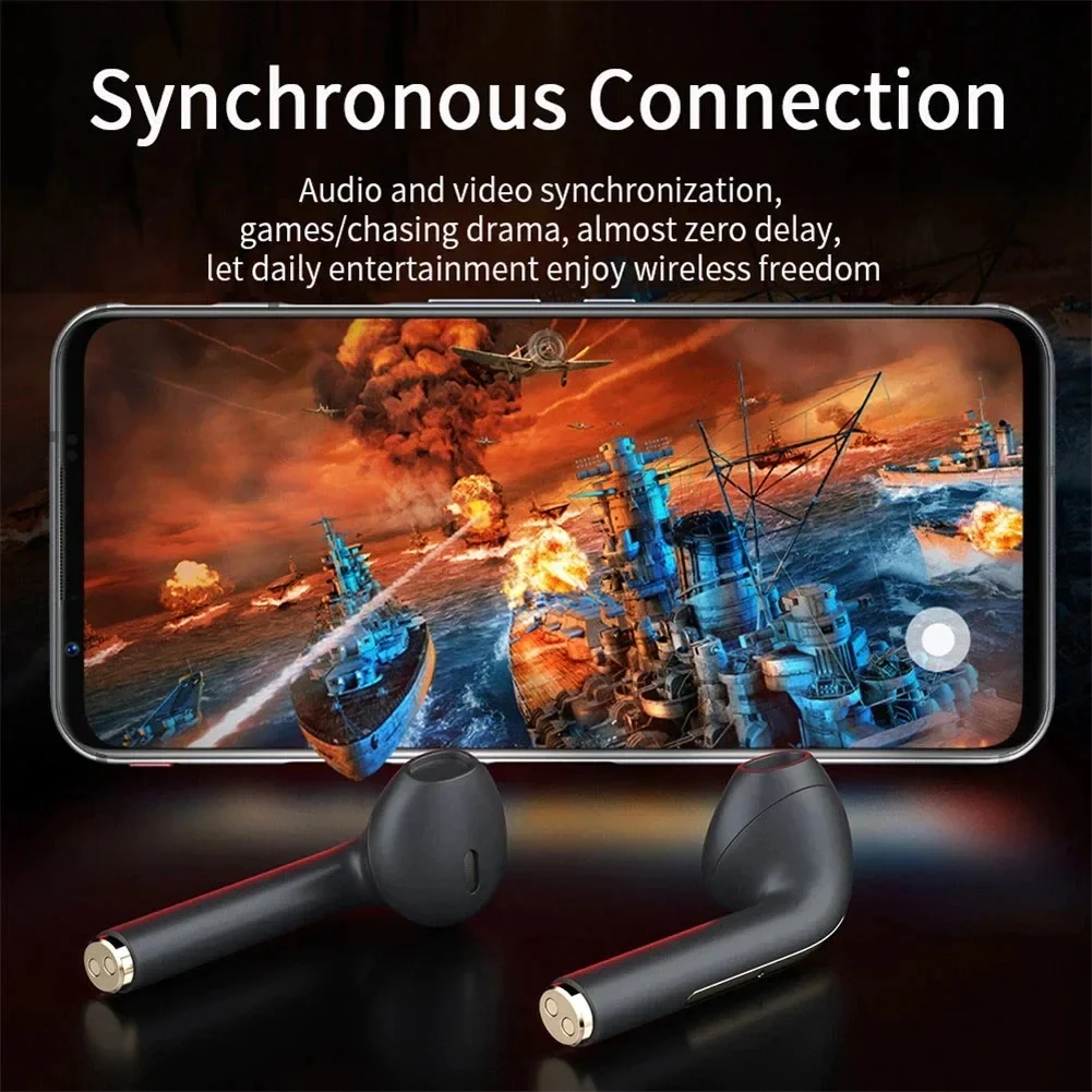 Xiaomi J18 Wireless Earphone In Ear Stereo With Microphone Bluetooth Touch Waterproof Noise Cancelling Various Gift Headphones