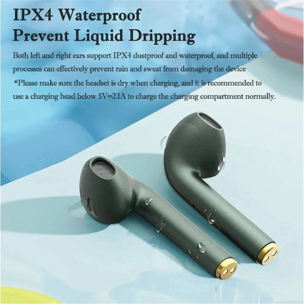 Xiaomi J18 Wireless Earphone In Ear Stereo With Microphone Bluetooth Touch Waterproof Noise Cancelling Various Gift Headphones