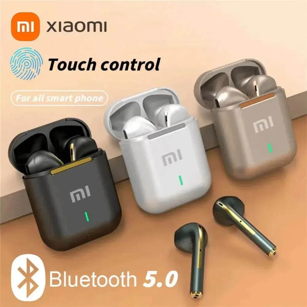 Xiaomi J18 Wireless Earphone In Ear Stereo With Microphone Bluetooth Touch Waterproof Noise Cancelling Various Gift Headphones