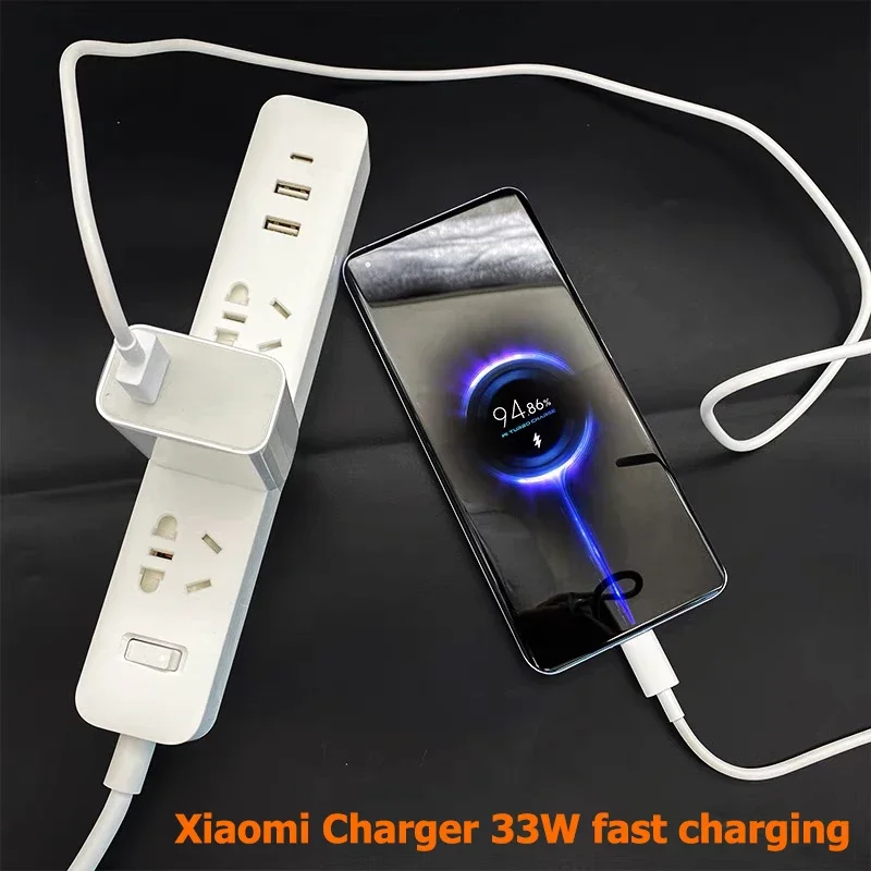 Original Xiaomi 67W Charger Fast Charging Quick Power Adapter EU US Type C Cable Mi 13T 13 12 Lite Redmi Note 13 12 11 Pro Turbo