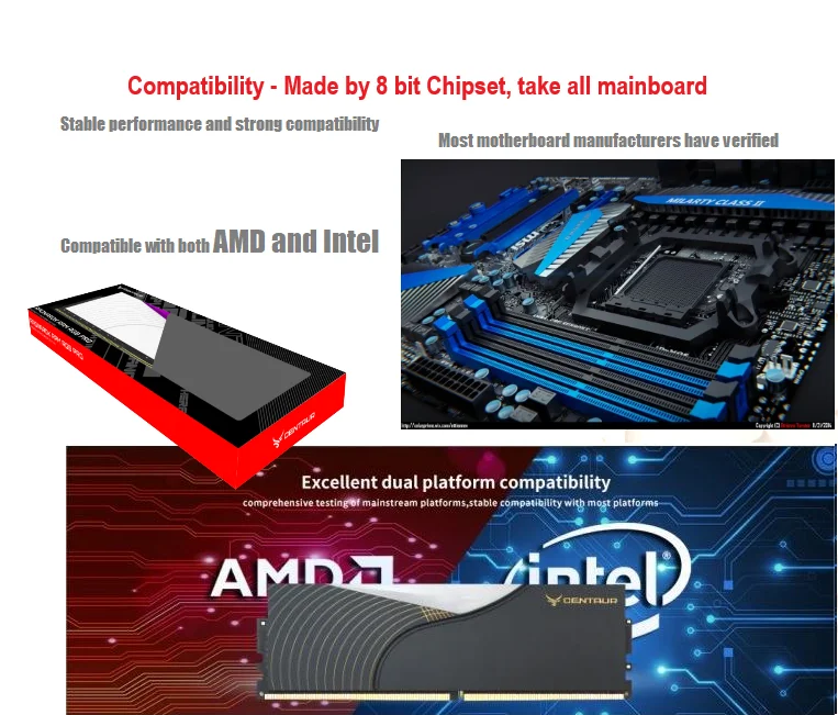 BR DDR4 Ram Memory 3200Mhz 8GB 16GB 2666Mhz 3600Mhz XMP 2.0 RGB Deskto Gaming Heat Sink Motherboard Intel AMD