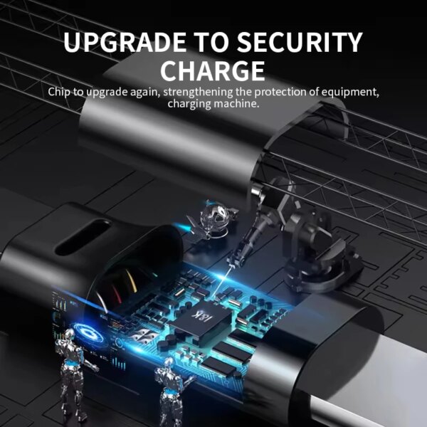 NNBILI 2024New Retractable Fast charging for Android TYPE-C Apple Xiaomi Samsung braided three-in-one mobile phone data cable - Image 3