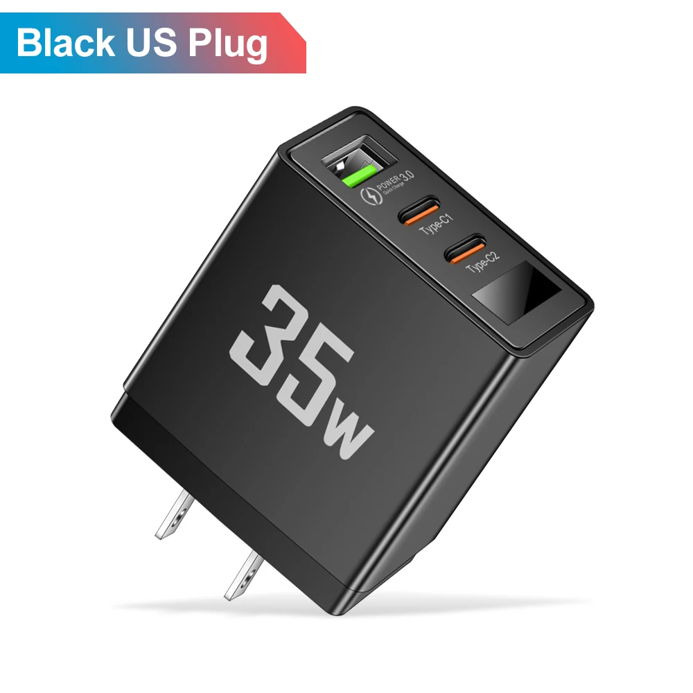 Black US Plug