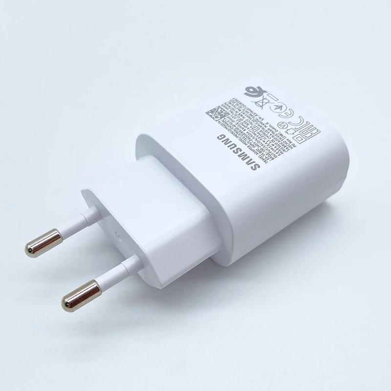 Samsung 25W Super Fast Charger Usb Type C Cargador Adapter For Galaxy S24 S23 S20 S21 S22 Plus A54 A34 Adapter Z Flip Fold 5 6 4