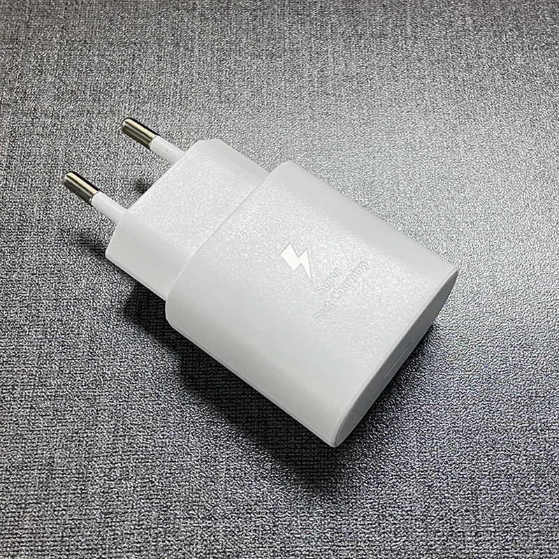 Samsung 25W USB C Charger Super Fast Charge PD Quick Charging USB-C Adapter For Samsung Galaxy S22 ultra S21 FE Note10 A53 A05s