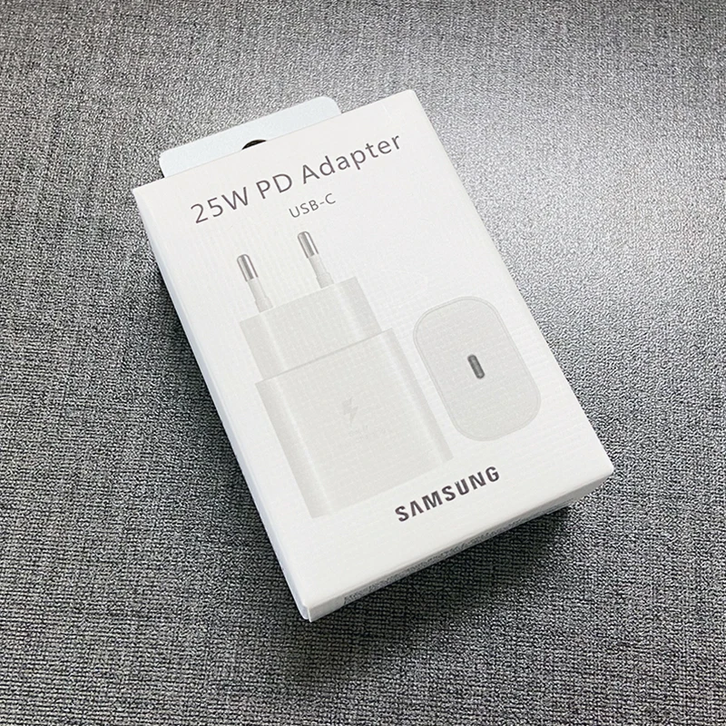 Samsung 25W USB C Charger Super Fast Charge PD Quick Charging USB-C Adapter For Samsung Galaxy S22 ultra S21 FE Note10 A53 A05s