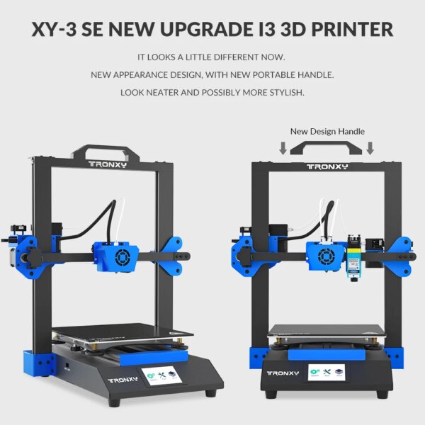 Tronxy 3D Printer XY-3 SE 3 IN 1 High Precision 3D Printing Dual Extruder Laser Engraving Optional Ultra Silent Mainboard - Image 6