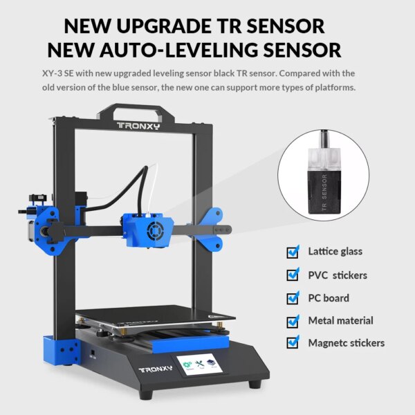 Tronxy 3D Printer XY-3 SE 3 IN 1 High Precision 3D Printing Dual Extruder Laser Engraving Optional Ultra Silent Mainboard - Image 3