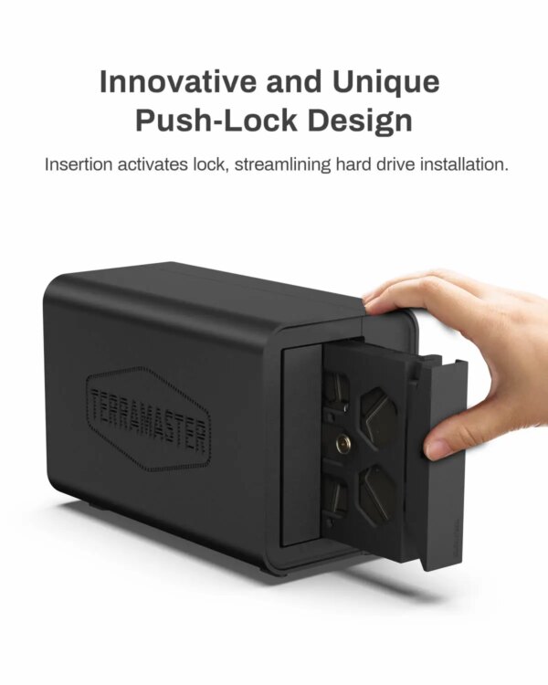 TERRAMASTER D5 Hybrid HDD NVMe Enclosure - USB 3.2 Gen 2 10Gbps Supports RAID 0/1/Single/JBOD Exclusive 2+3 RAID Array - Image 6