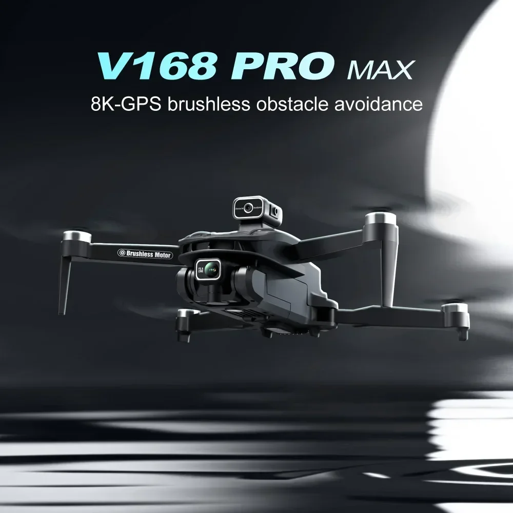 Xiaomi Mijia V168 GPS Drone 4K Professional HD Dual Camera 8K Dron Brushless Motor 5G WIFI FPV Foldable RC Quadcopter Helicopter