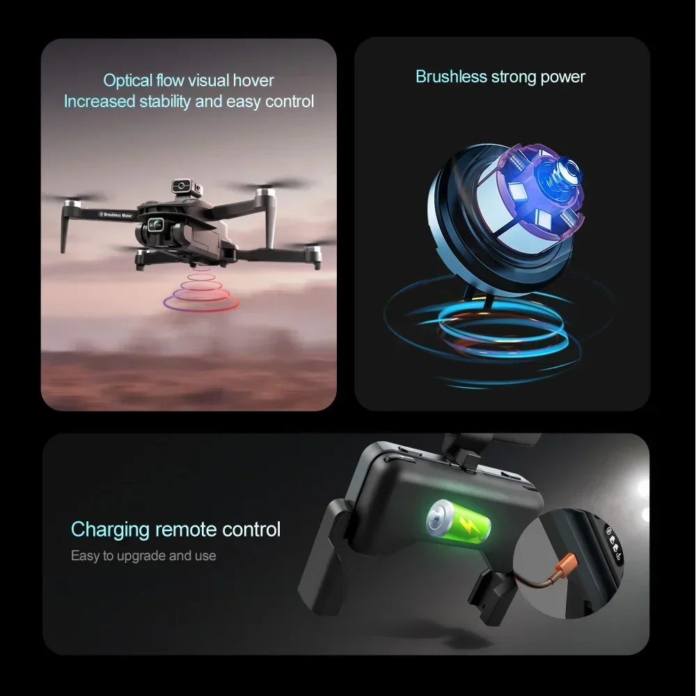 Xiaomi Mijia V168 GPS Drone 4K Professional HD Dual Camera 8K Dron Brushless Motor 5G WIFI FPV Foldable RC Quadcopter Helicopter