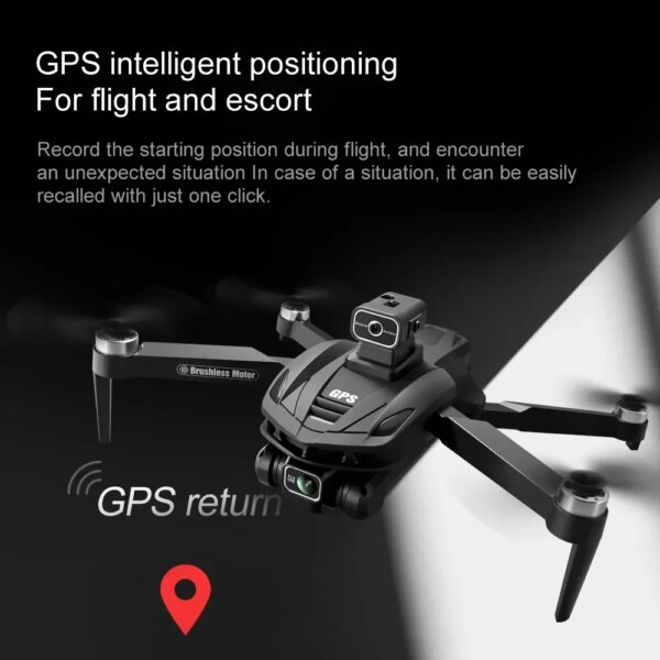 Xiaomi Mijia V168 GPS Drone 4K Professional HD Dual Camera 8K Dron Brushless Motor 5G WIFI FPV Foldable RC Quadcopter Helicopter - Image 5