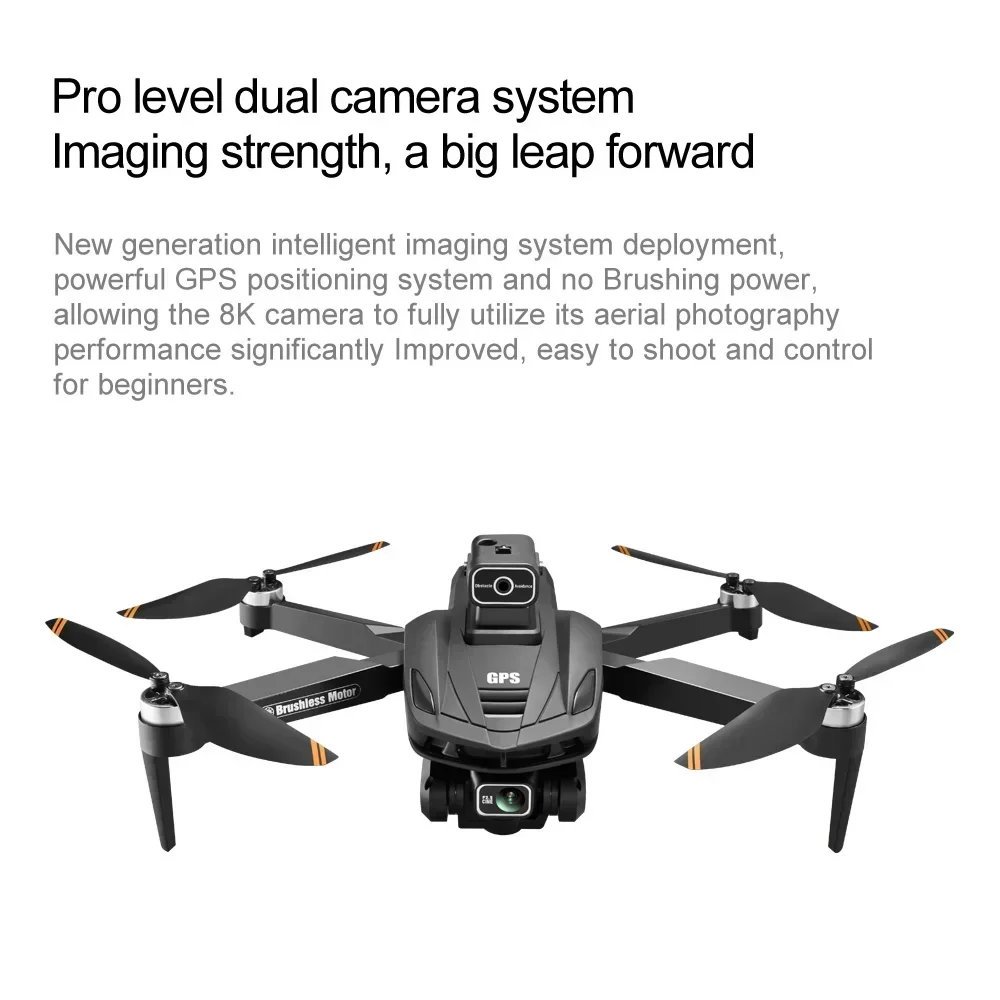 Xiaomi Mijia V168 GPS Drone 4K Professional HD Dual Camera 8K Dron Brushless Motor 5G WIFI FPV Foldable RC Quadcopter Helicopter