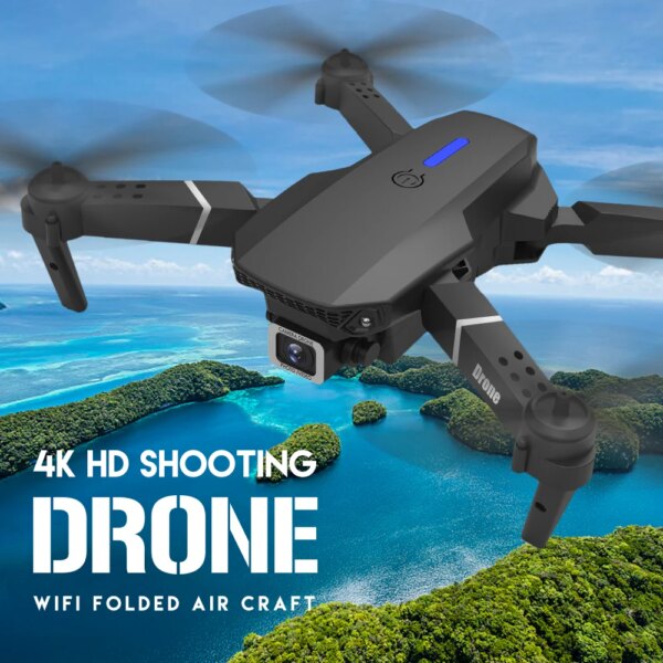 2024 E88Pro RC Drone 4K Professinal With 1080P Wide Angle HD Camera Foldable Helicopter WIFI FPV Height Hold Gift Toy - Image 5