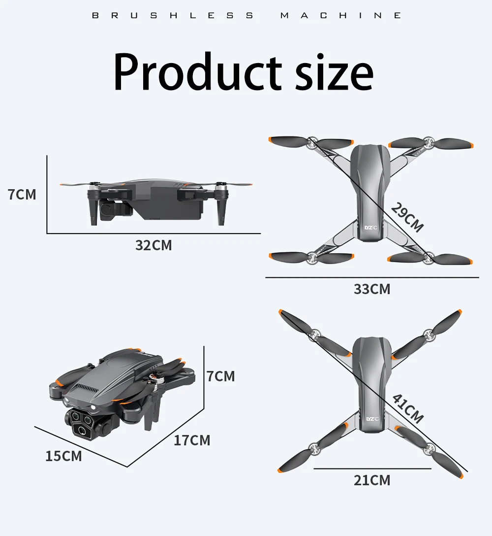 L103/L103MAX Drone 4K Professional GPS Dron Mini FPV Quadcopter Brushless RC Toy Helicopter Gift 5G Wifi Photography Aircraft