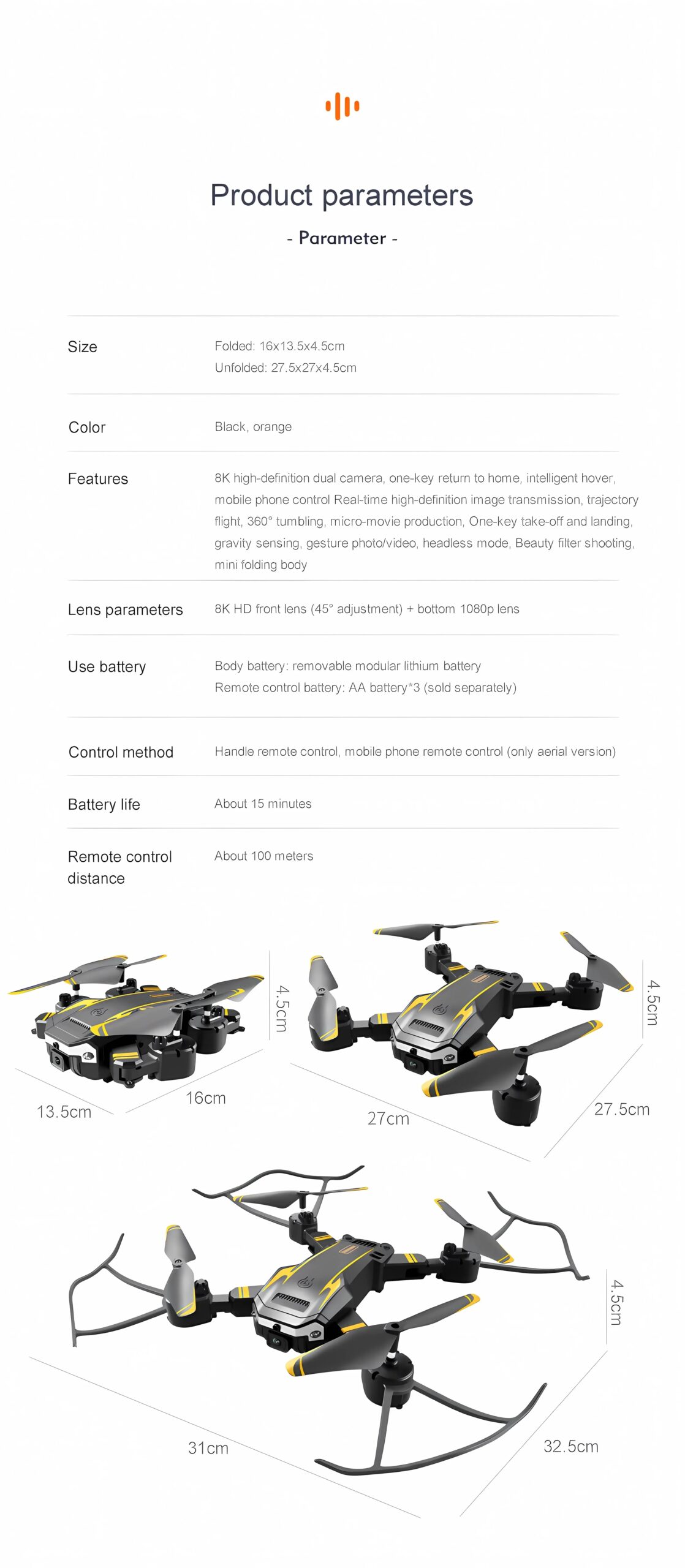 G6 Drone 8k Profesional 4K HD Camera Optical flow Foldable 5G Aerial Photography Drone Obstacle Avoidance Quadcopter Gift