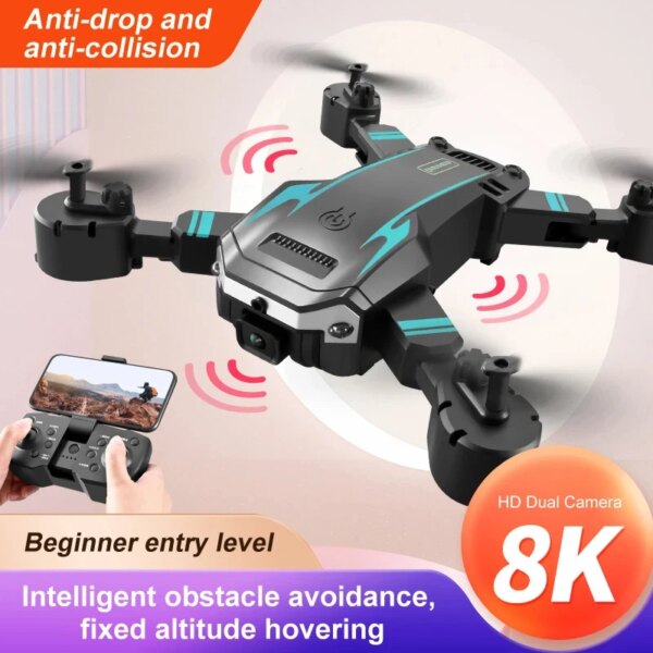 G6 Drone 8k Profesional 4K HD Camera Optical flow Foldable 5G Aerial Photography Drone Obstacle Avoidance Quadcopter Gift - Image 2