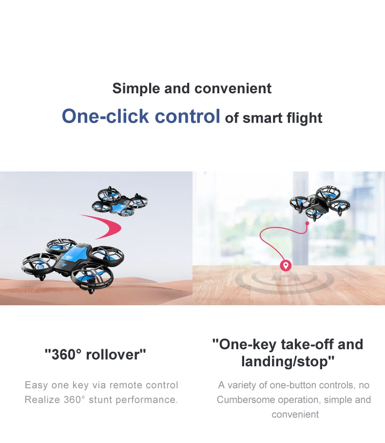 Mini Drone 4k Profession HD Wide Angle Camera 1080P WiFi FPV Drone Camera Height Keep Drones Camera Helicopter Toys