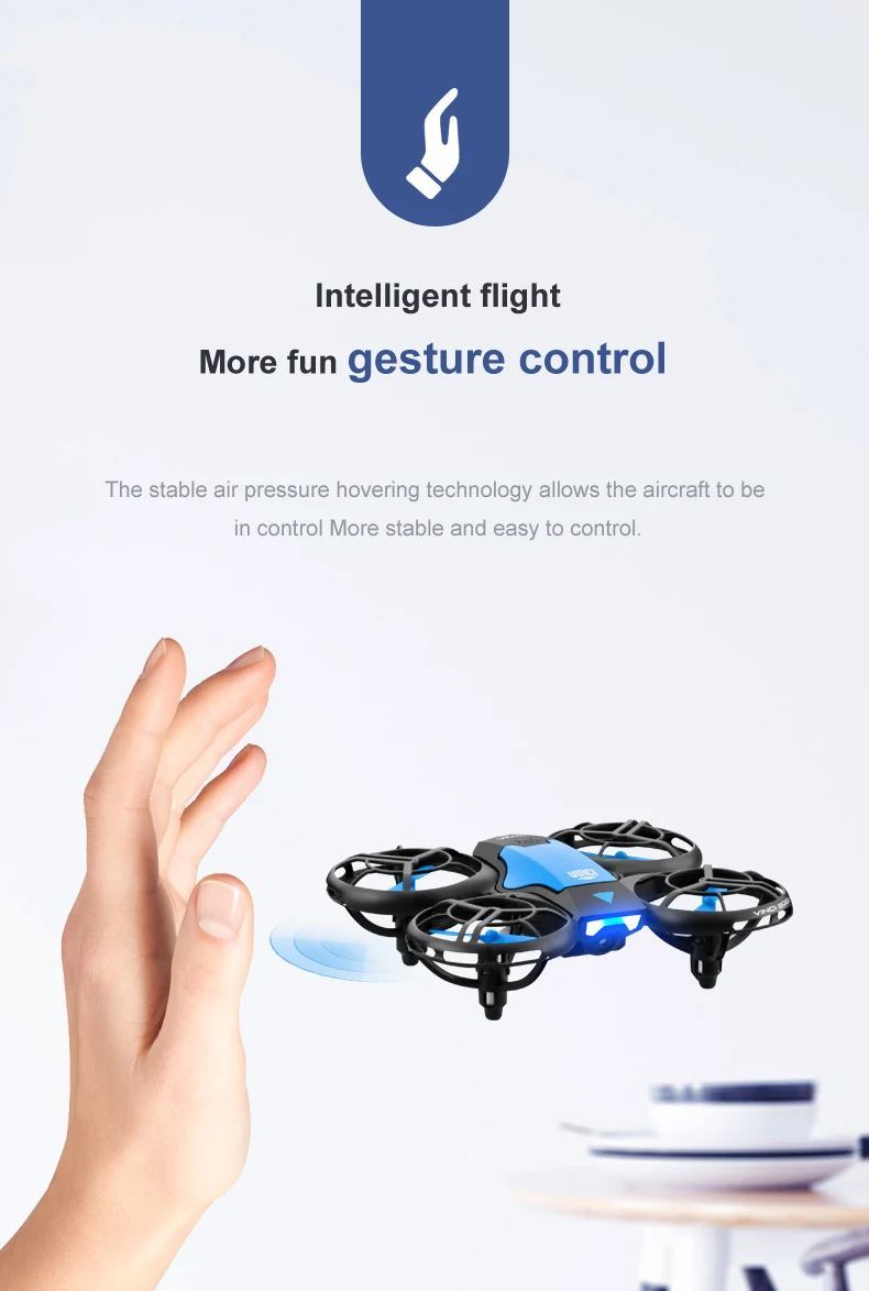 Mini Drone 4k Profession HD Wide Angle Camera 1080P WiFi FPV Drone Camera Height Keep Drones Camera Helicopter Toys