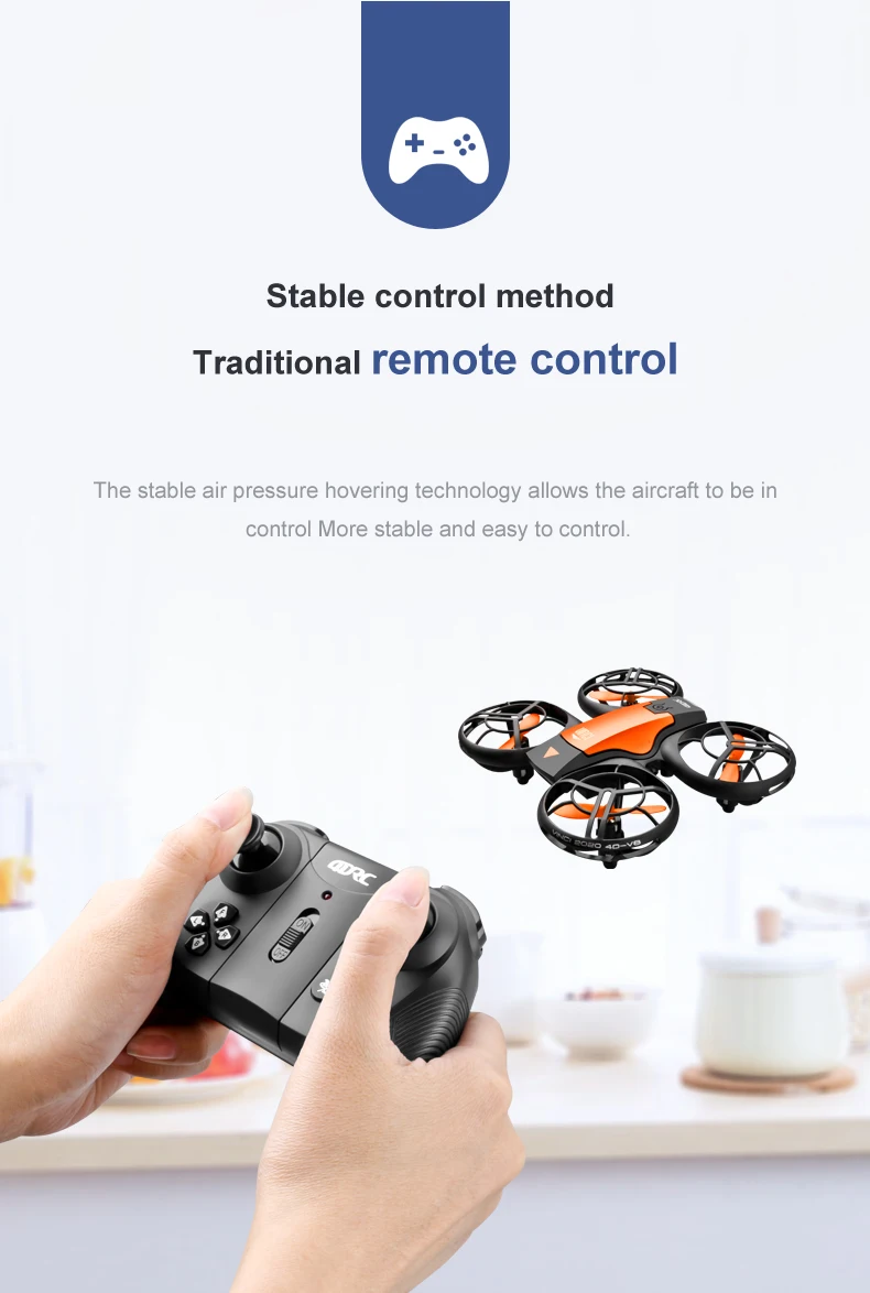 Mini Drone 4k Profession HD Wide Angle Camera 1080P WiFi FPV Drone Camera Height Keep Drones Camera Helicopter Toys