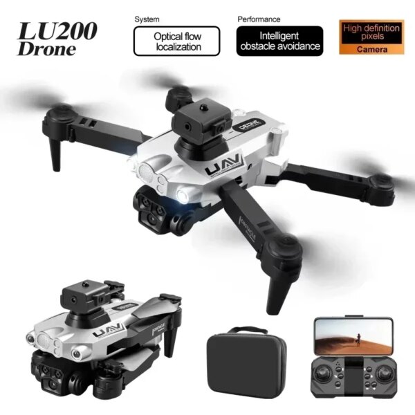 Xiaomi Lu200 Drone 4K HD GPS Triple Camera Aerial Photography WiFi Optical Localization Four-way Obstacle Avoidance Drone 10000M - Image 6