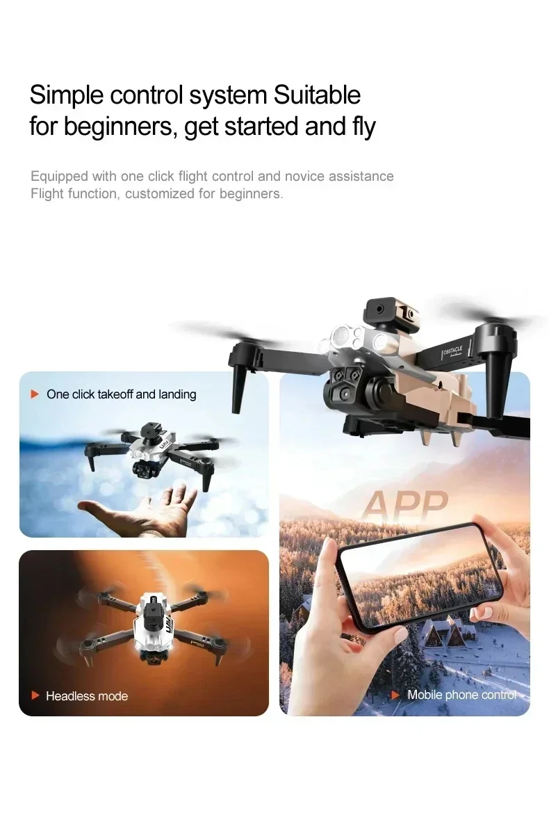 Xiaomi Lu200 Drone 4K HD GPS Triple Camera Aerial Photography WiFi Optical Localization Four-way Obstacle Avoidance Drone 10000M