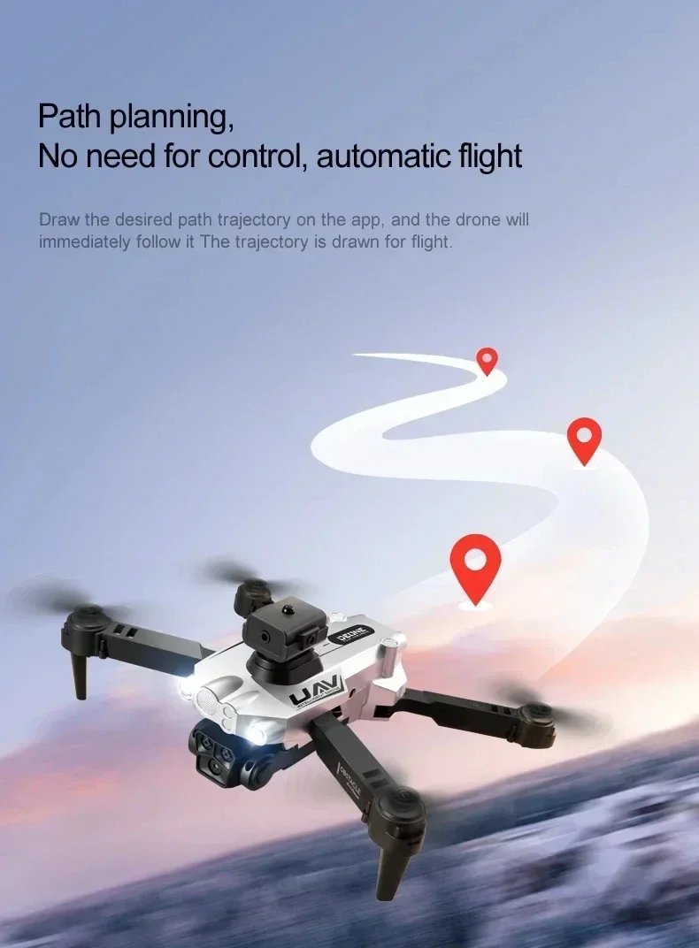 Xiaomi Lu200 Drone 4K HD GPS Triple Camera Aerial Photography WiFi Optical Localization Four-way Obstacle Avoidance Drone 10000M