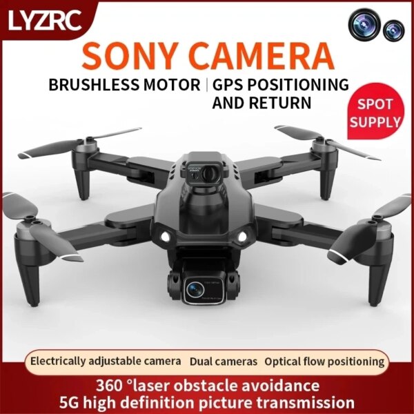 L900 Pro MAX GPS Drone 4K Professional HD Dual Camera 5G Wifi 360° Obstacle Avoidance Brushless Foldable Quadcopter RC Drone Toy - Image 3