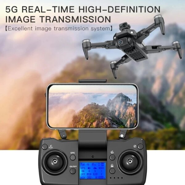 L900 Pro MAX GPS Drone 4K Professional HD Dual Camera 5G Wifi 360° Obstacle Avoidance Brushless Foldable Quadcopter RC Drone Toy - Image 6